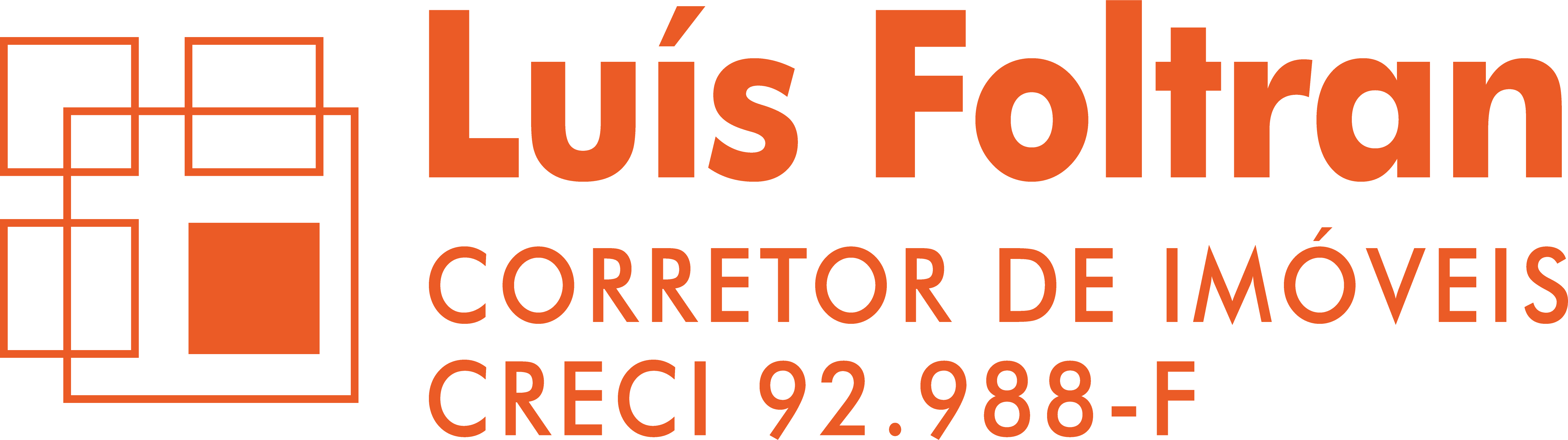 Logotipo de Luís Foltran - Corretor Imóveis - Creci 92.988-F