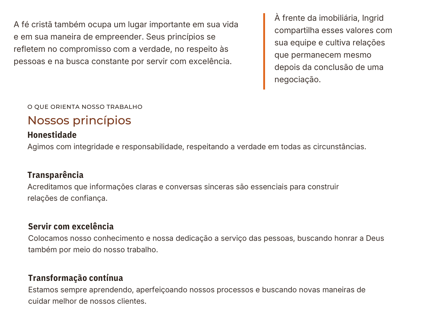 Quem somos — página 3