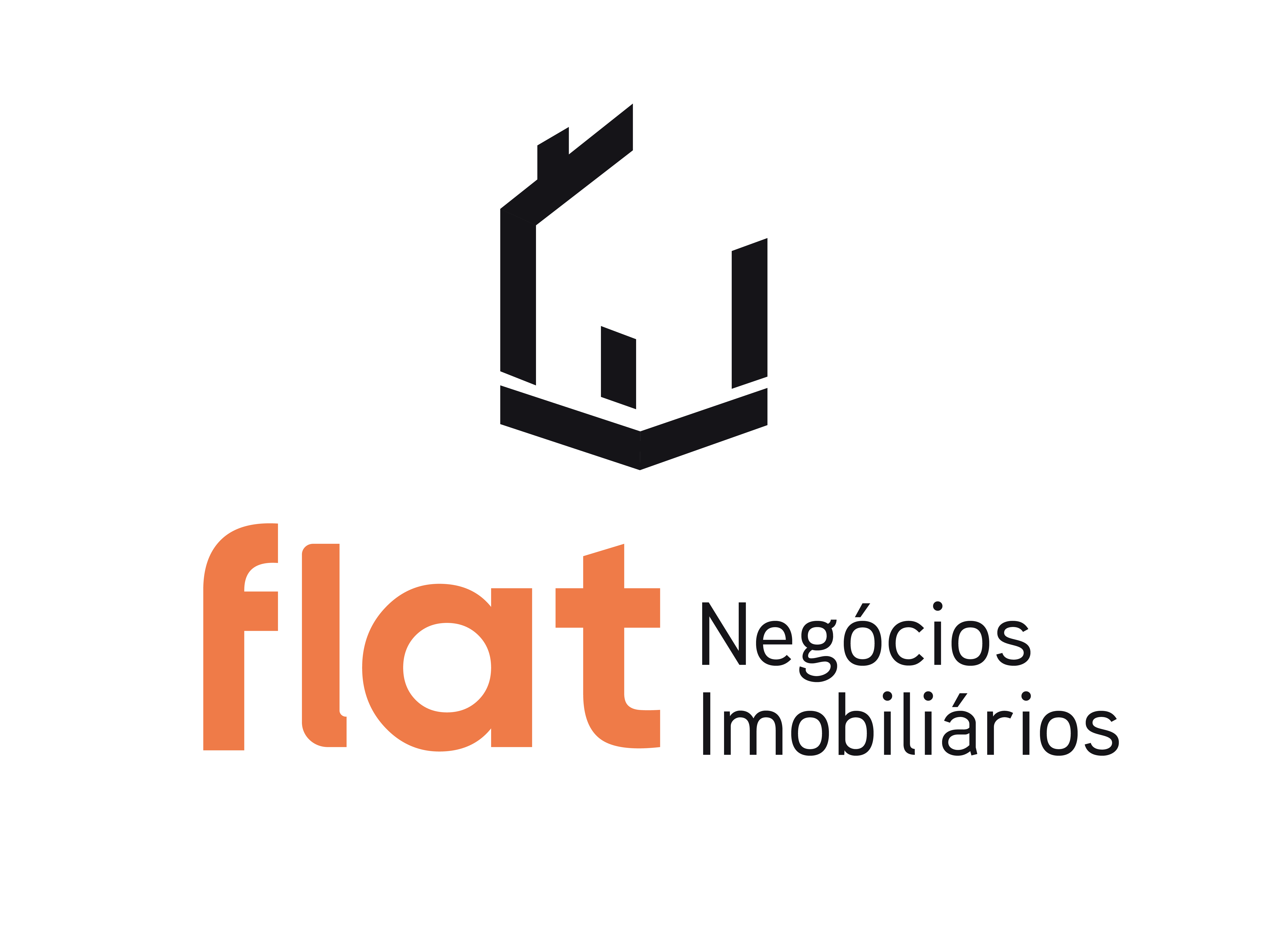 Logotipo de Flat Negócios Imobiliários