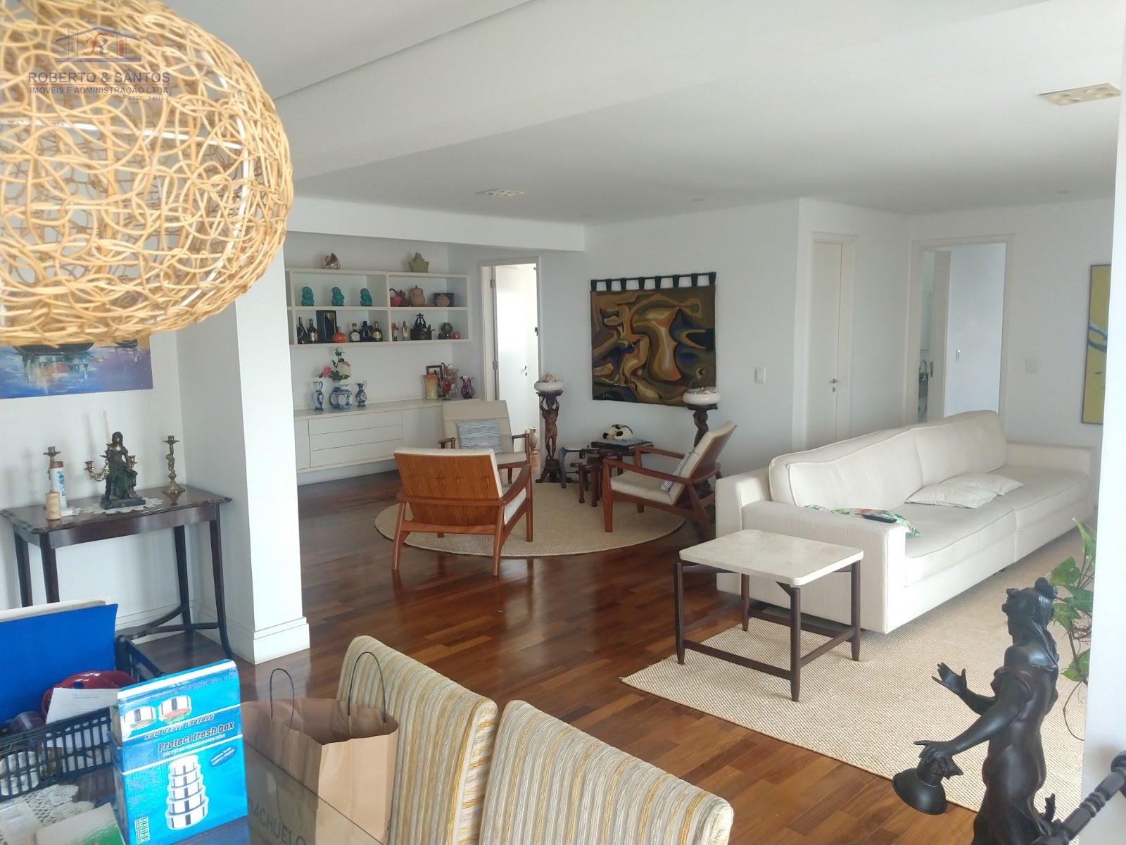 Vista geral da sala