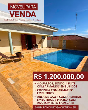Casa em Centro  -  Santa Rita do Passa Quatro