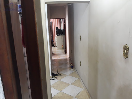 Corredor para os dormitórios