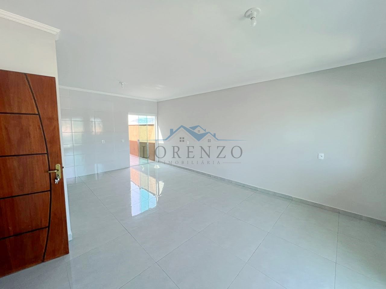 Sala de estar e cozinha