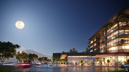 Apartamento de alto padrão em residencial frente ao mar 
