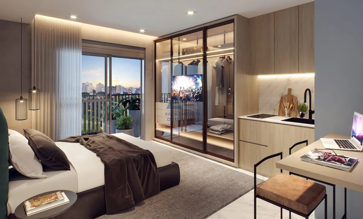 Studio à venda com 1 quarto, 1 banheiro e 34m² no Vila Gumercindo, São Paulo (SP) — foto 3 de 17
