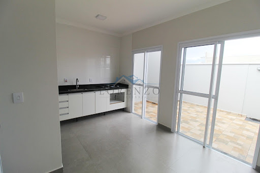 Sala de estar e cozinha