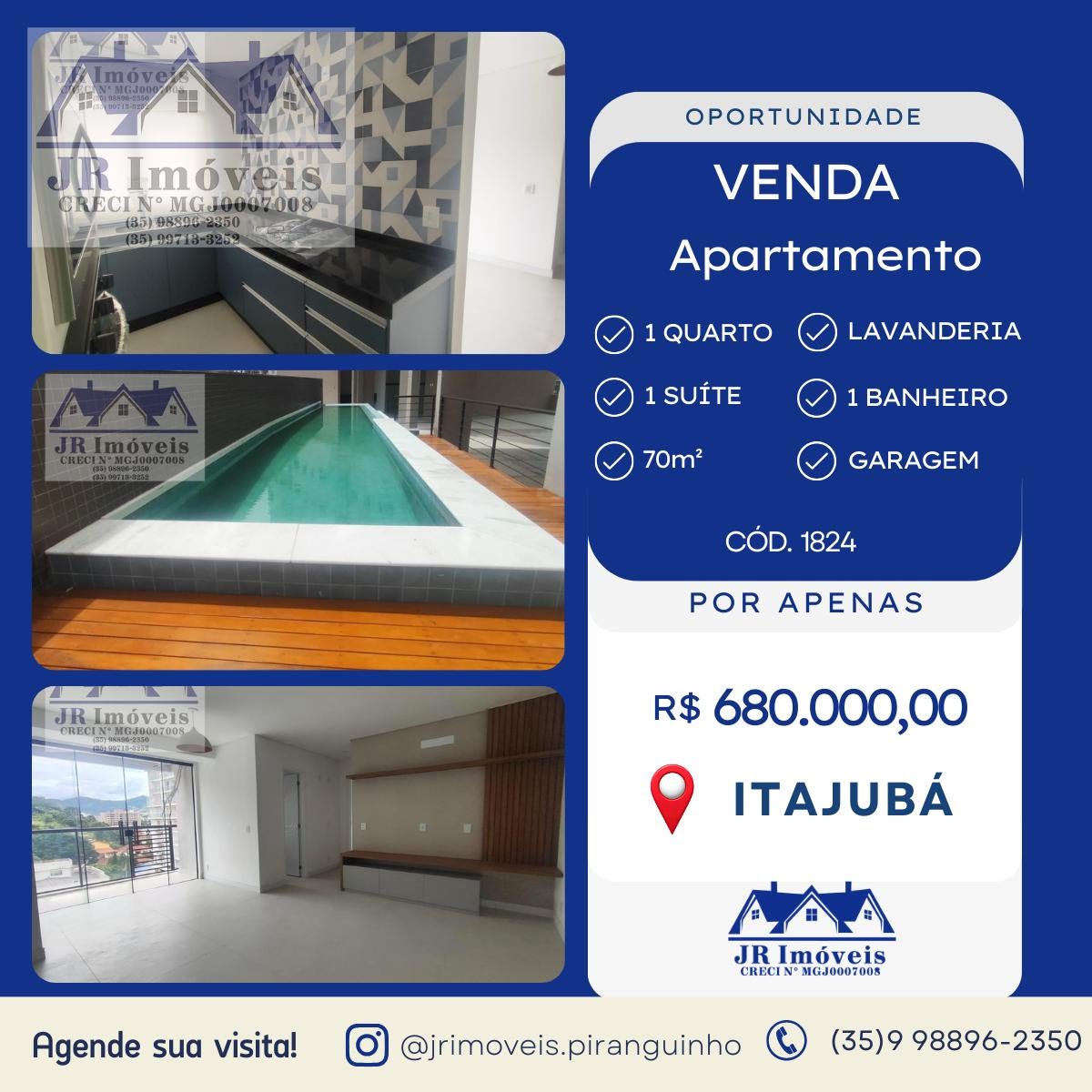 Foto do anúncio: Apartamento em Centro - Itajubá