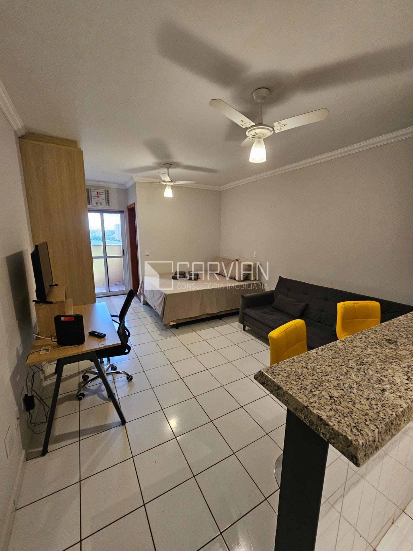Apartamento para alugar com 1 quarto, 1 banheiro, 1 vaga e 32m² no Nova Ribeirânia, Ribeirão Preto — foto principal
