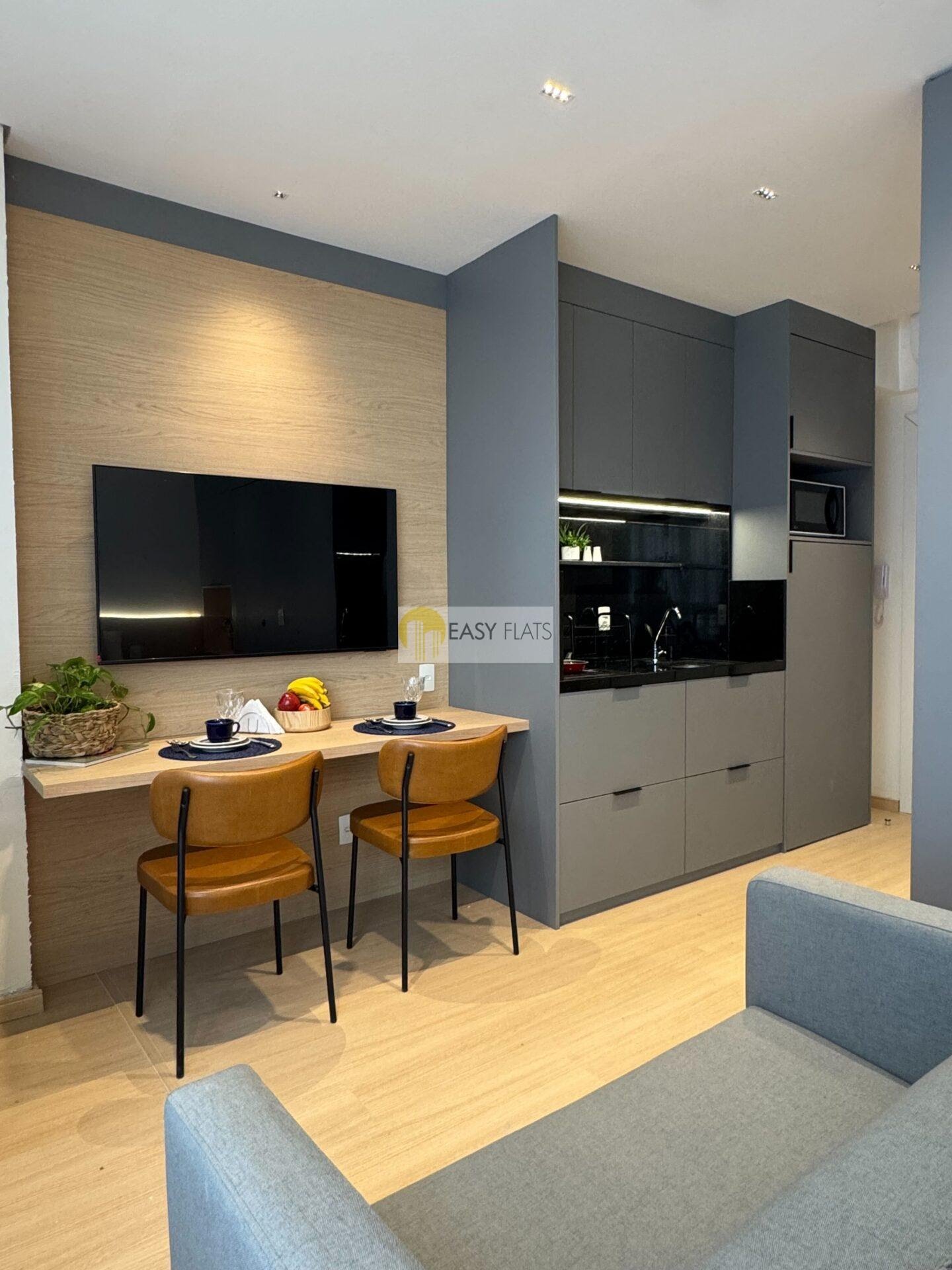 Apartamento para alugar com 1 quarto, 1 banheiro e 26m² no Pinheiros, São Paulo — foto principal