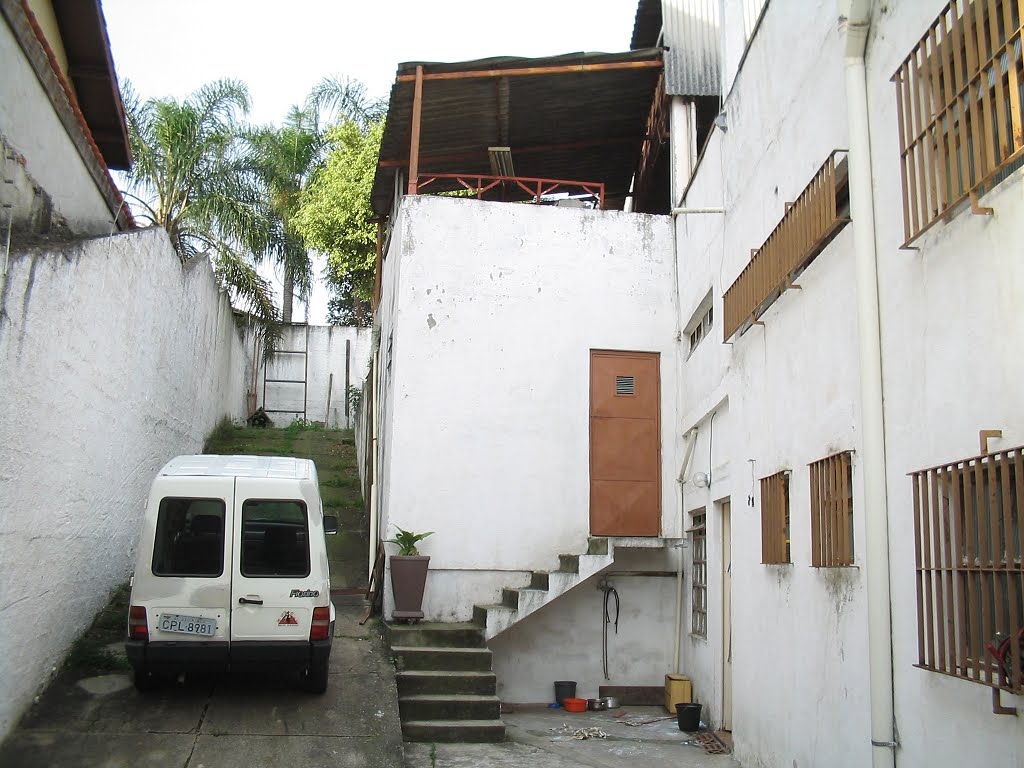Vista da rampa lateral