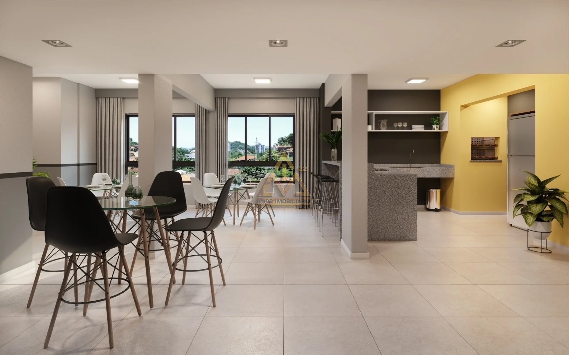 Apartamento à venda com 2 quartos, 1 suíte e 62m² no Escola Agrícola, Blumenau (SC) — foto 2 de 11