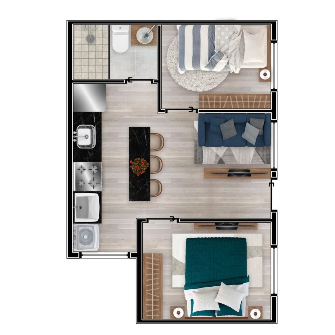 Apartamento, 1 quarto, 26 m² - Foto 14
