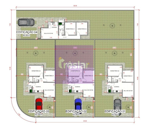 Casa em Condomínio no Jardim Carandá, Três Lagoas | 2 Dorms