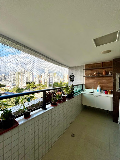 apartamento 4 quartos 2 suites bairro Graças para venda em Recife