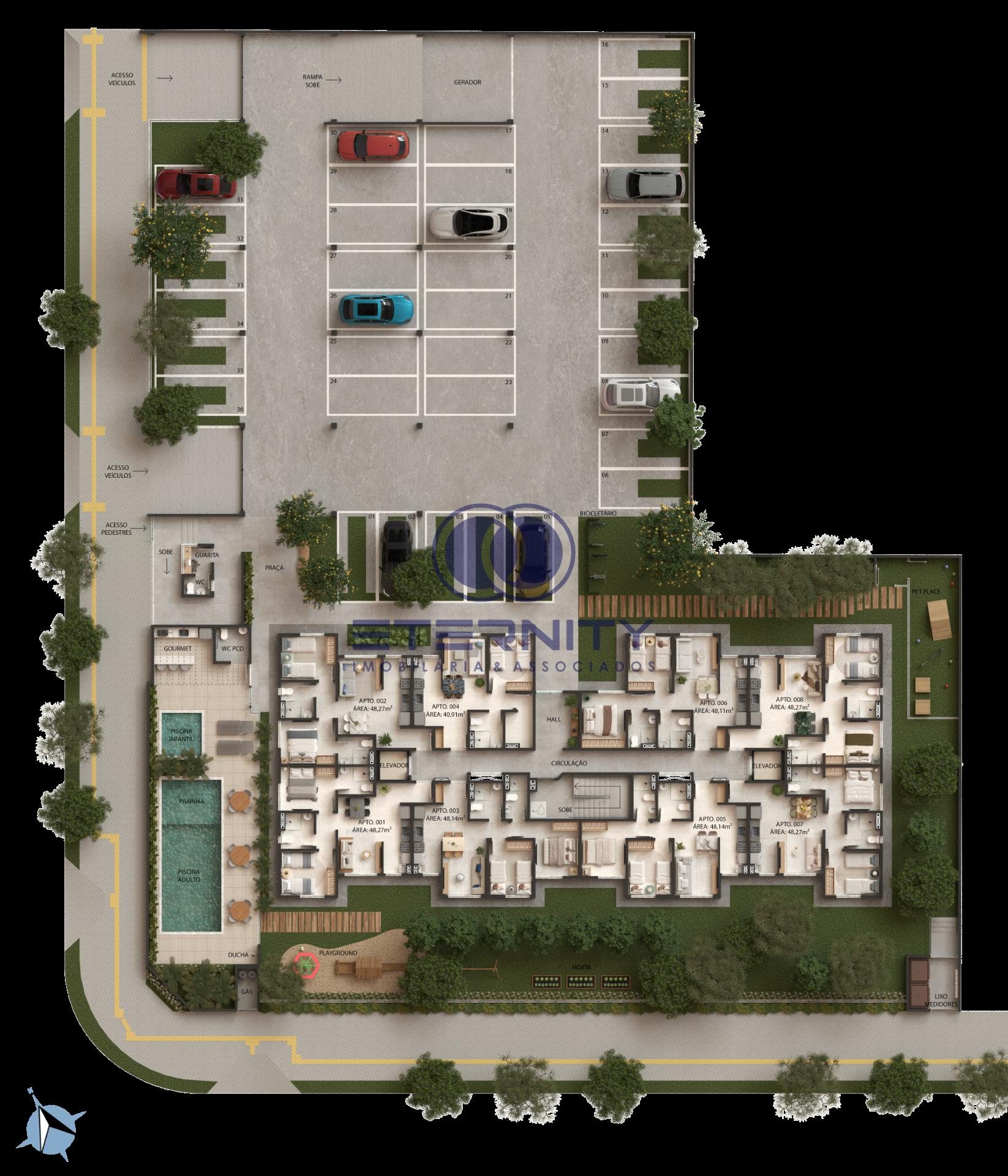 Apartamento à venda com 2 quartos e 1 suíte no Jardim Atlântico, Olinda (PE) — foto 19 de 21