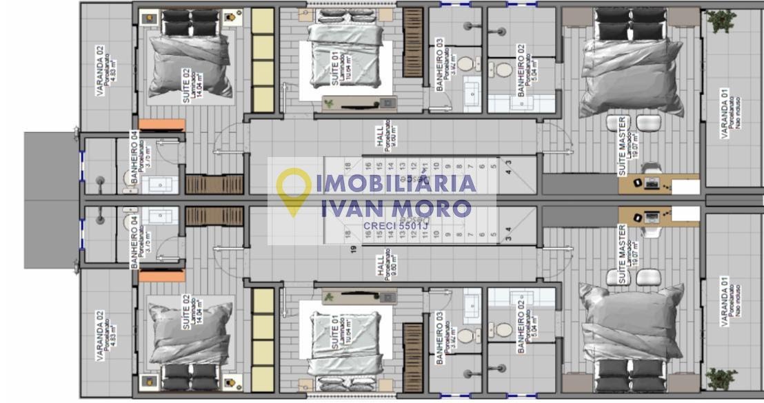 Casa à venda com 4 quartos, 4 suítes, 3 vagas e 200m² no Ingleses do Rio Vermelho, Florianópolis (SC) — foto 6 de 9