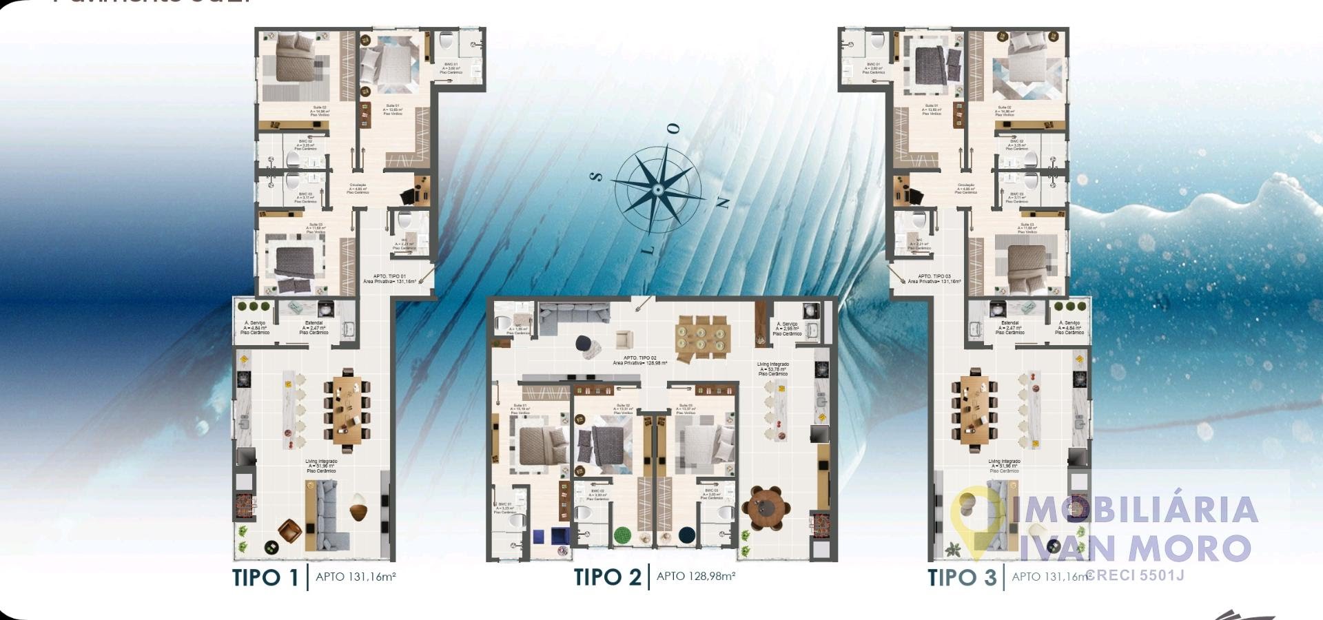 Apartamento à venda com 3 quartos, 3 suítes, 2 vagas e 155m² no Centro, Itapema (SC) — foto 8 de 11