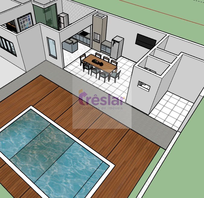 Casa à venda com 3 quartos, 1 suíte, 4 vagas e 190m² no Santos Dumont, Três Lagoas (MS) — foto 4 de 25