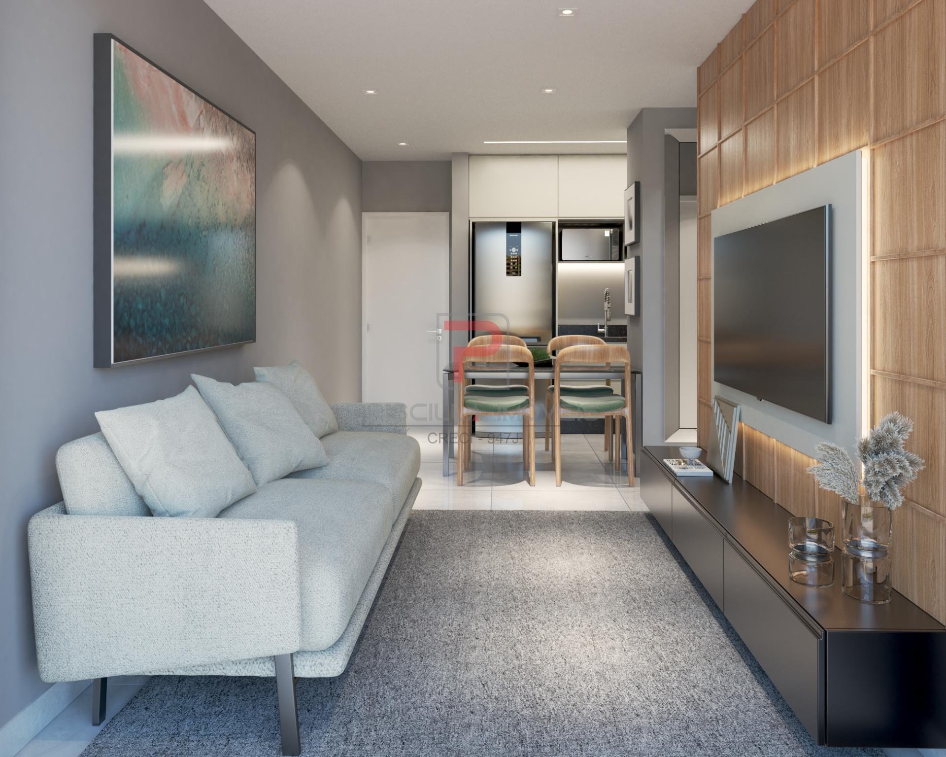 Apartamento à venda com 1 quarto, 1 banheiro e 35m² no Bessa, João Pessoa (PB) — foto 18 de 21