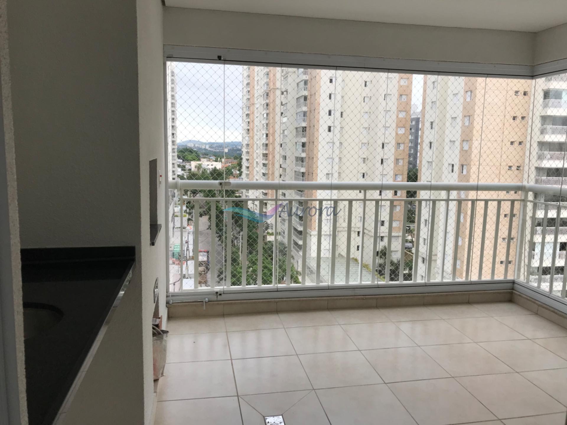 Fechamento de vidro na varanda