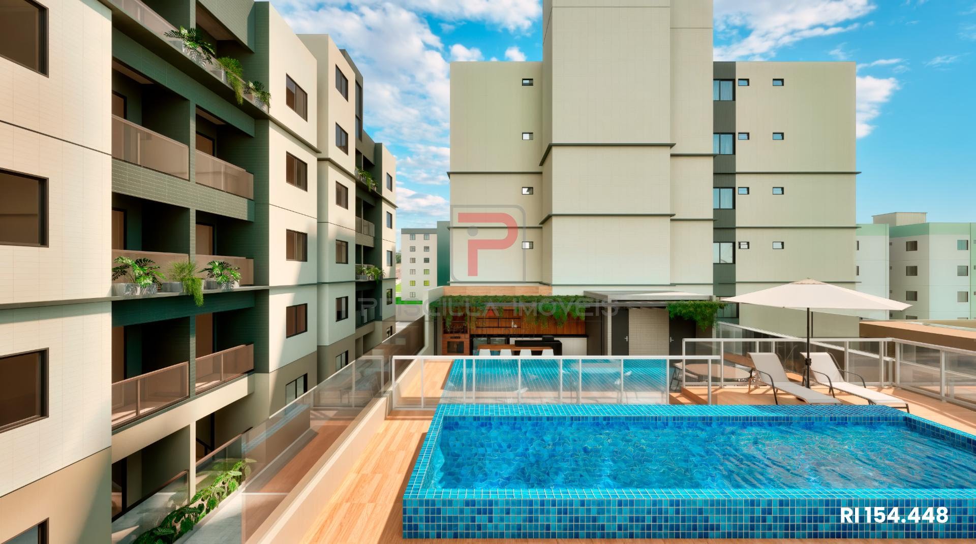 Apartamento à venda com 2 quartos, 1 suíte, 1 vaga e 51m² no Portal do Sol, João Pessoa (PB) — foto 7 de 8