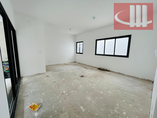 Sala em fase de acabamento 