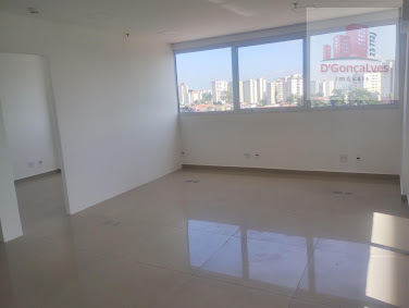 Sala Comercial para Alugar no Centro de Diadema, 46m², 1 Suíte