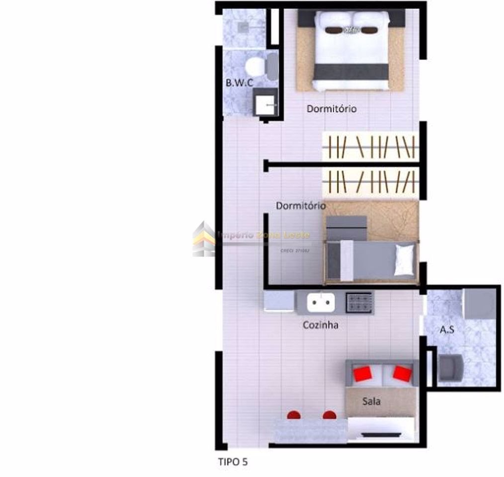 Prédio Inteiro, 38 m² - Foto 8