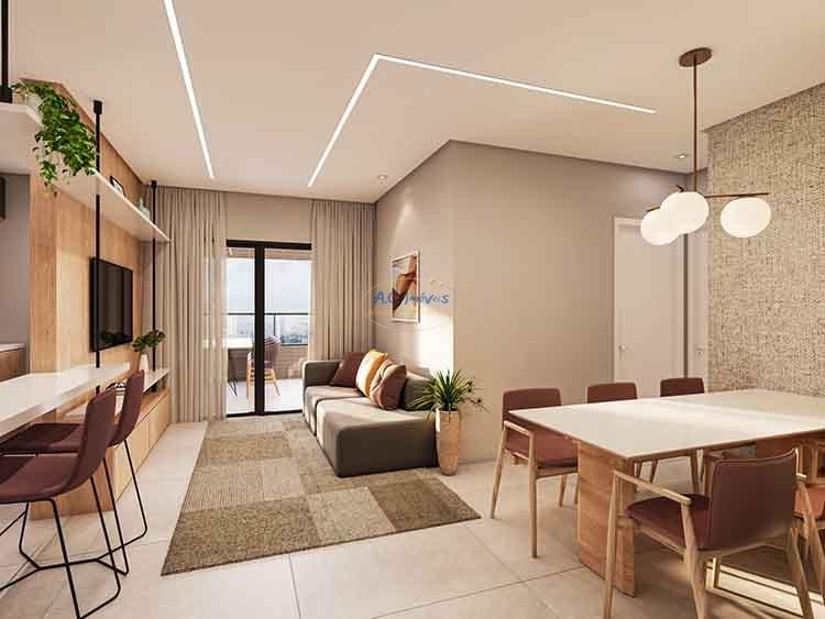 Apartamento à venda com 3 quartos, 1 suíte, 1 vaga e 111m² no Canto do Forte, Praia Grande (SP) — foto 9 de 27