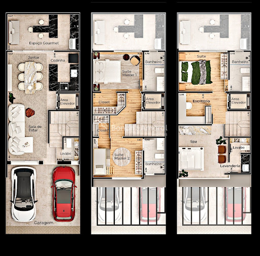 Casa de Condomínio, 3 quartos - Foto 10