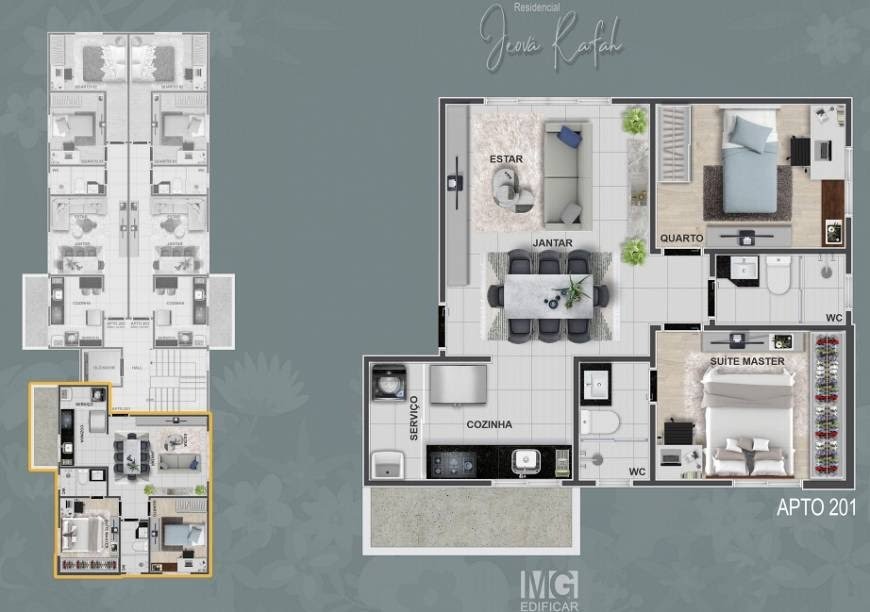 Cobertura à venda com 3 quartos, 1 suíte, 2 vagas e 50m² no Letícia, Belo Horizonte (MG) — foto 15 de 17