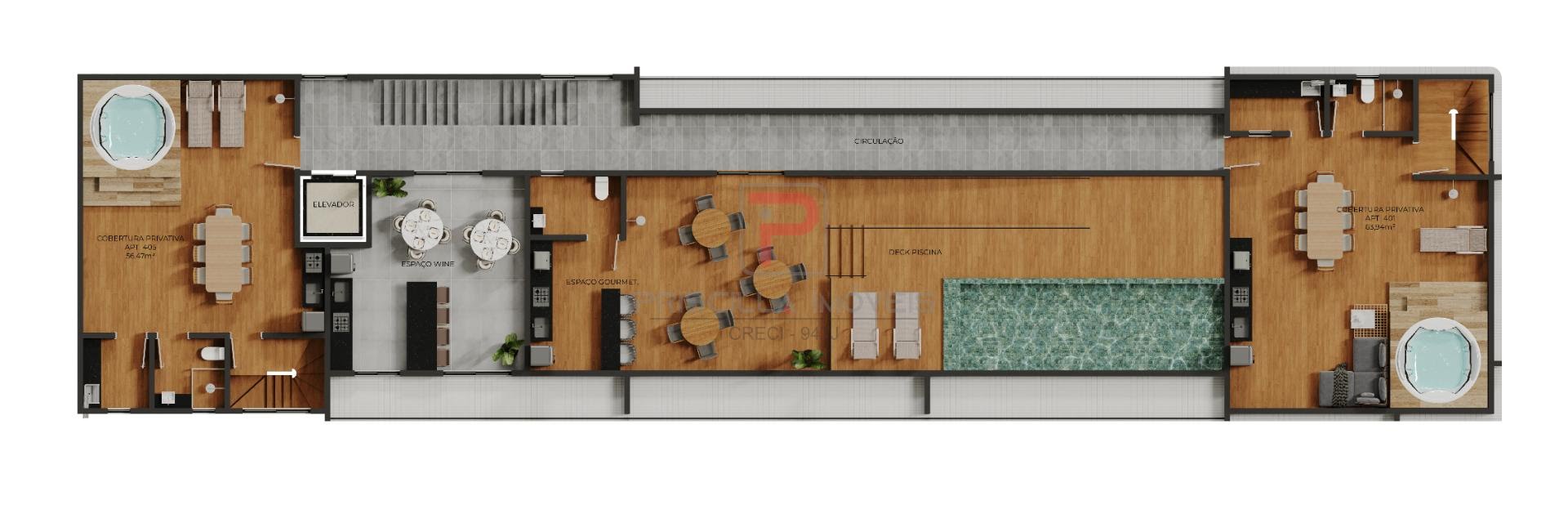 Apartamento à venda com 3 quartos, 1 suíte, 1 vaga e 61m² no Jardim Oceania, João Pessoa (PB) — foto 19 de 20