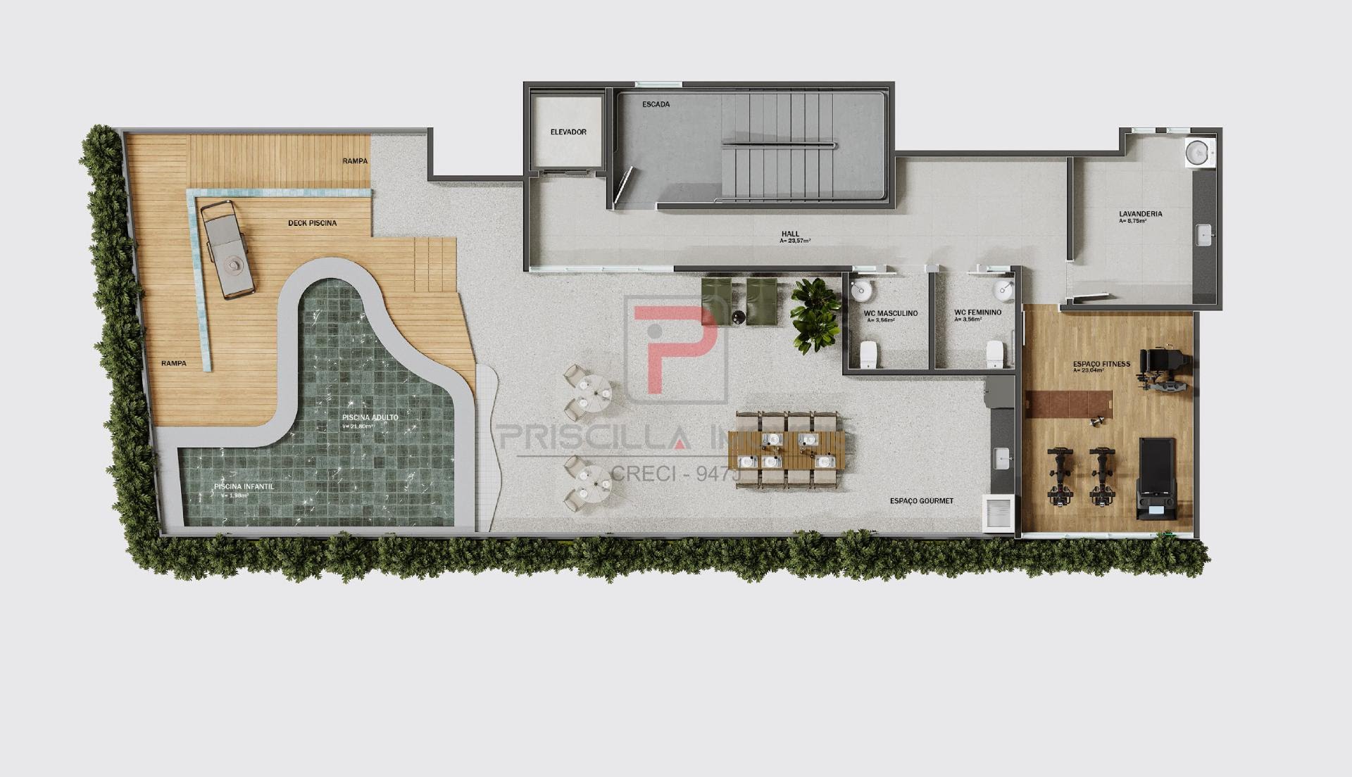 Apartamento à venda com 1 quarto, 1 banheiro e 22m² no Intermares, Cabedelo (PB) — foto 7 de 7