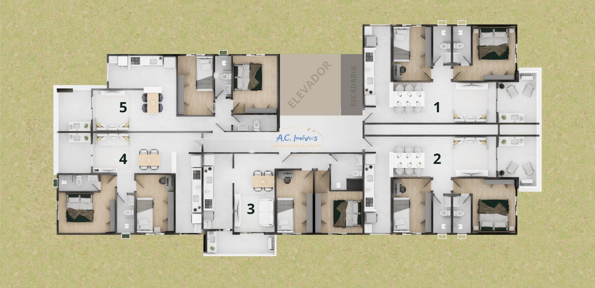 Apartamento à venda com 2 quartos, 2 banheiros, 1 vaga e 60m² no Real, Praia Grande (SP) — foto 19 de 30