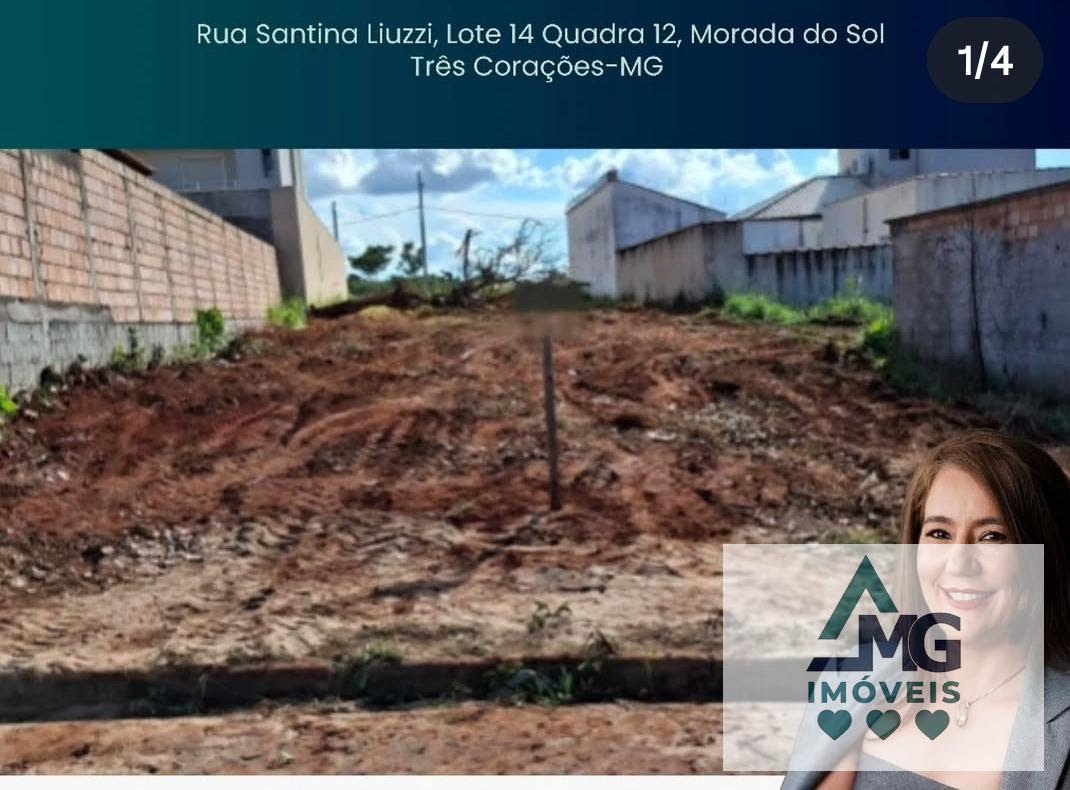 Terreno à venda com 420m² de terreno no Morada do Sol, Três Corações — foto principal