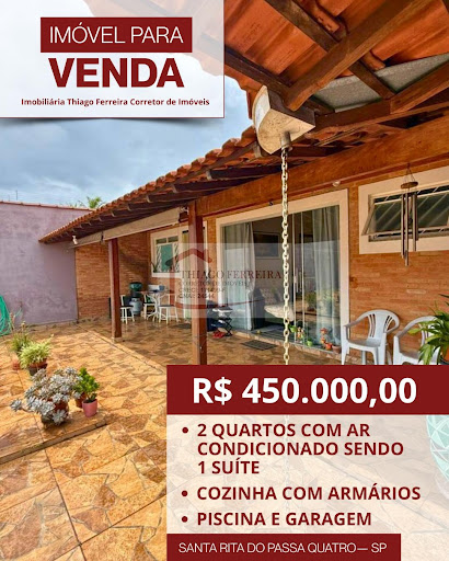 Casa em Jardim Cinelândia  -  Santa Rita do Passa Quatro