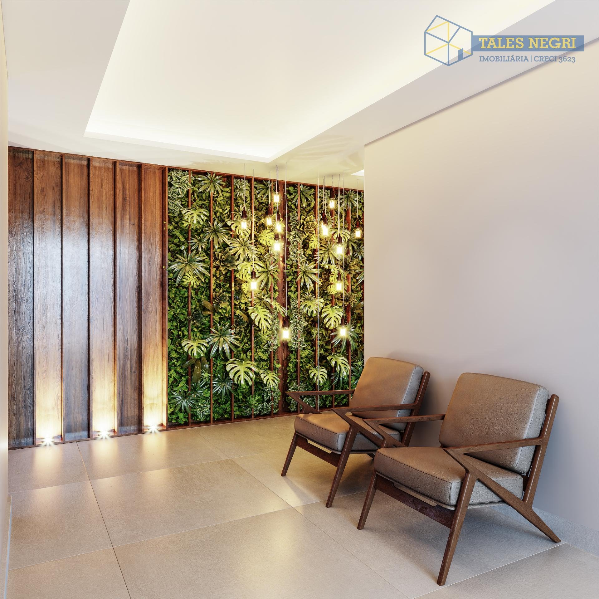 Hall decorado