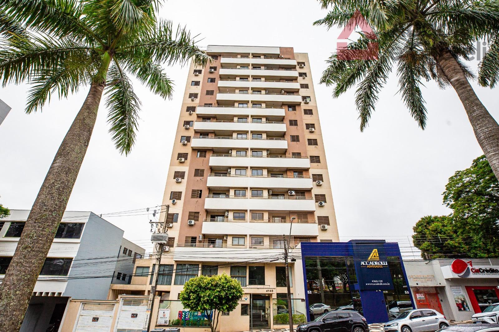 Vista da praça Henio Romagnoli - Zona I