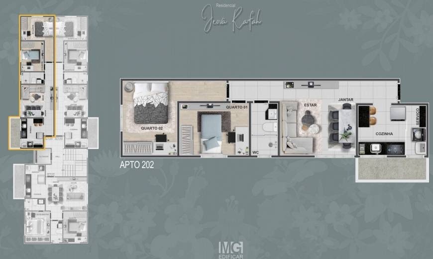 Cobertura à venda com 3 quartos, 1 suíte, 2 vagas e 50m² no Letícia, Belo Horizonte (MG) — foto 14 de 17