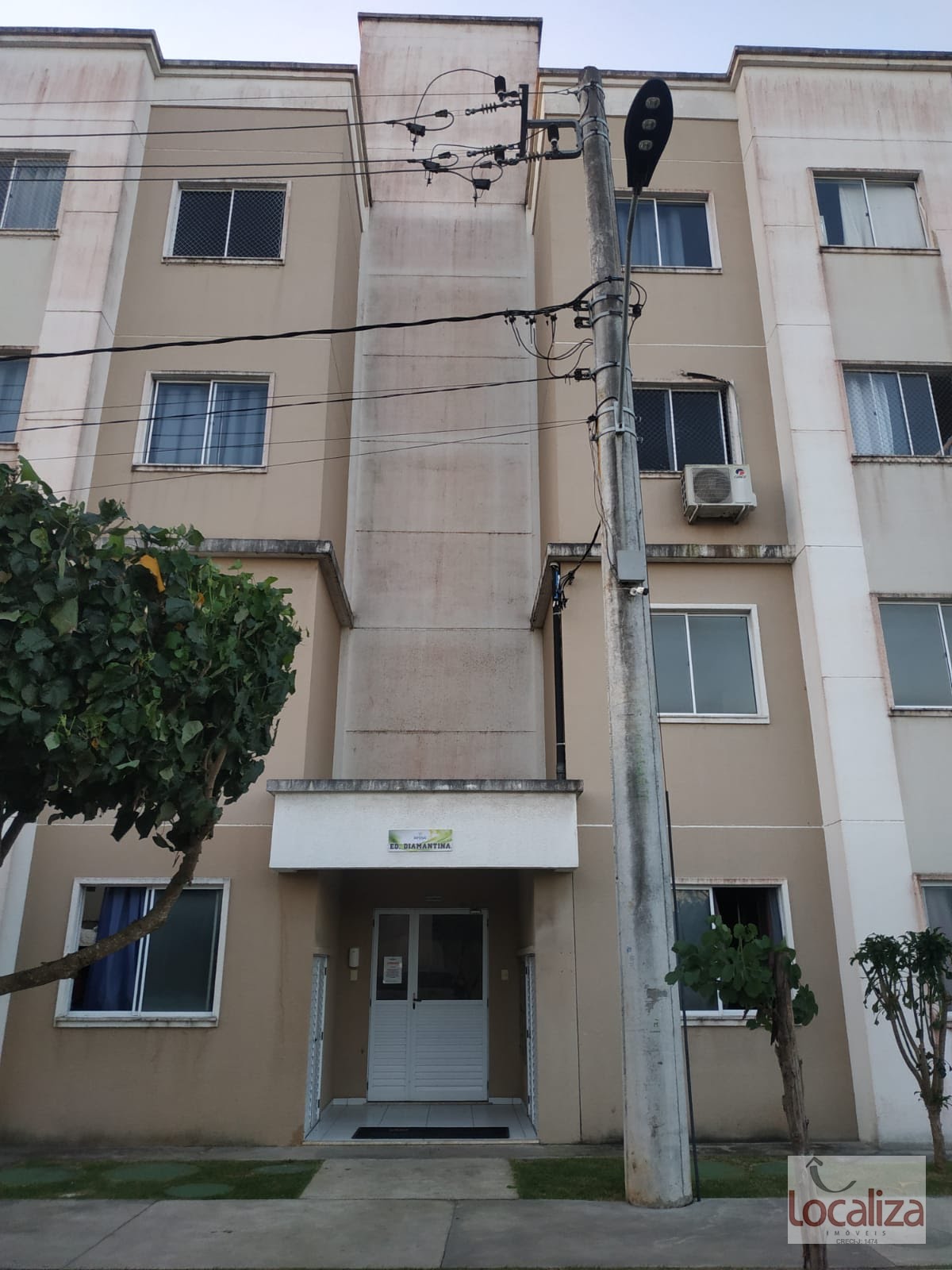 Fachada do bloco 