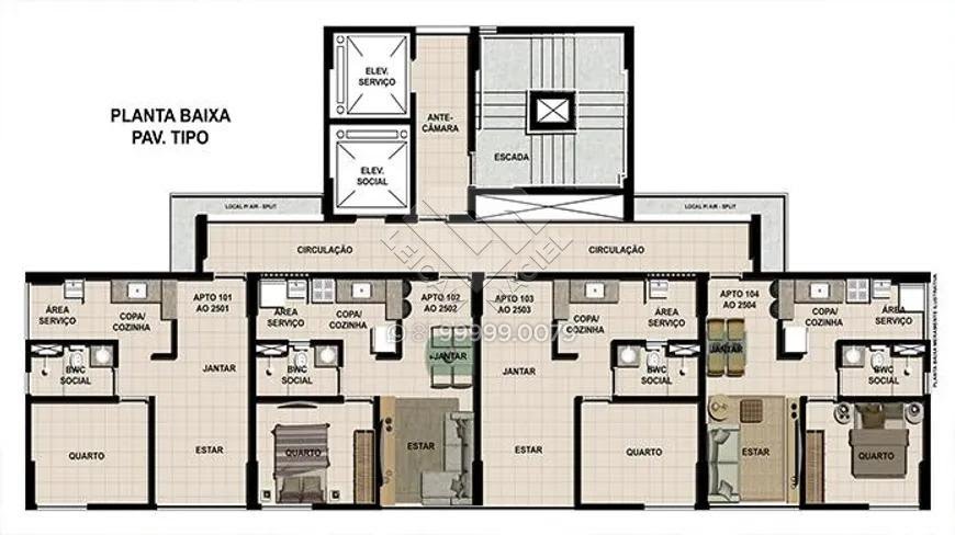 Apartamento à venda com 1 quarto, 1 banheiro, 1 vaga e 33m² no Rosarinho, Recife (PE) — foto 23 de 25