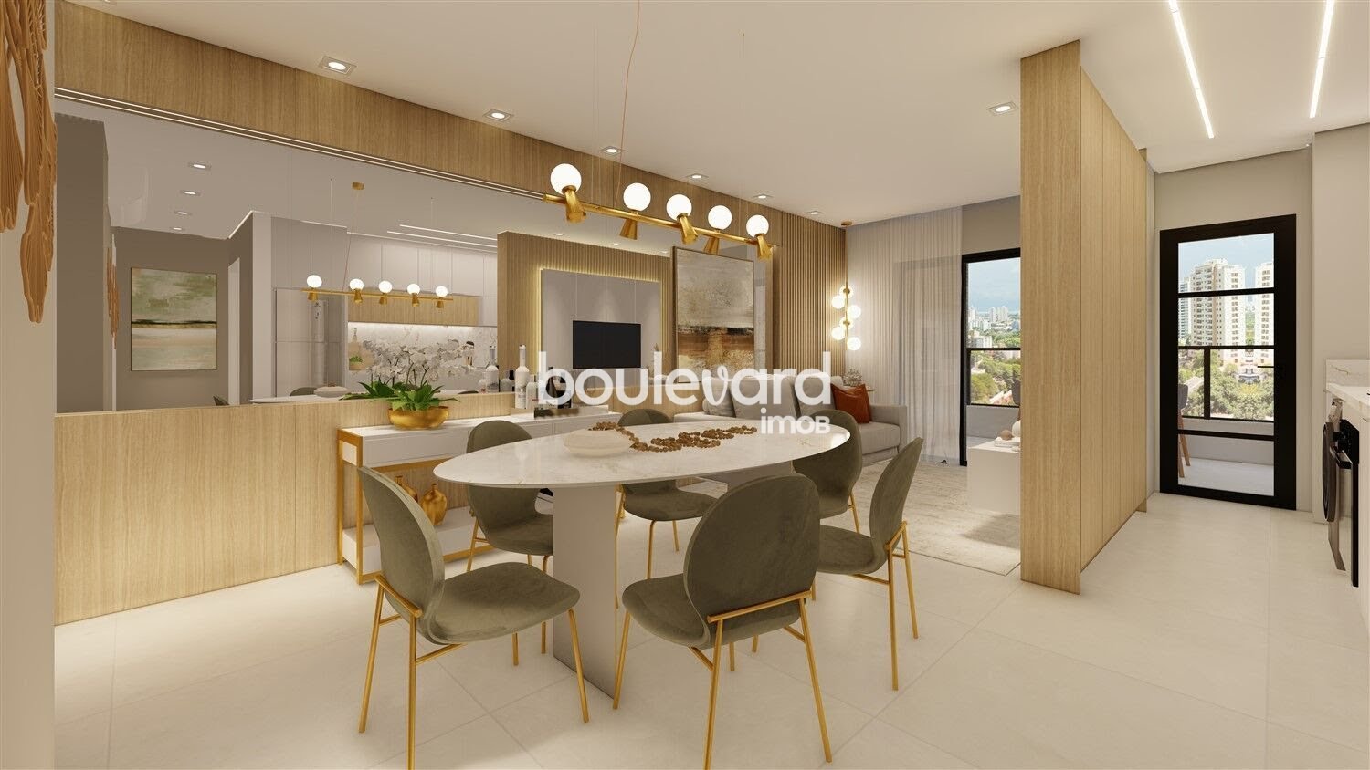 Apartamento à venda com 2 quartos, 2 suítes, 1 vaga e 89m² no Barreiros, São José (SC) — foto 5 de 30