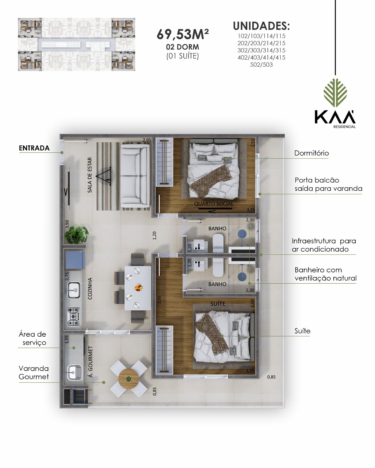 Apartamento à venda com 2 quartos, 1 suíte, 1 vaga e 75m² no Centro, Ubatuba (SP) — foto 9 de 9
