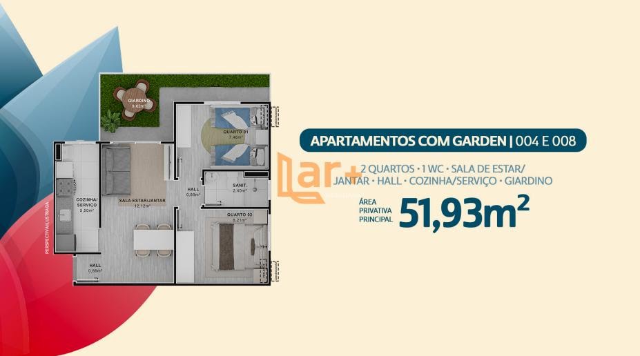 Apartamento à venda com 2 quartos, 1 banheiro, 1 vaga e 50m² no Aruana, Aracaju (SE) — foto 24 de 27
