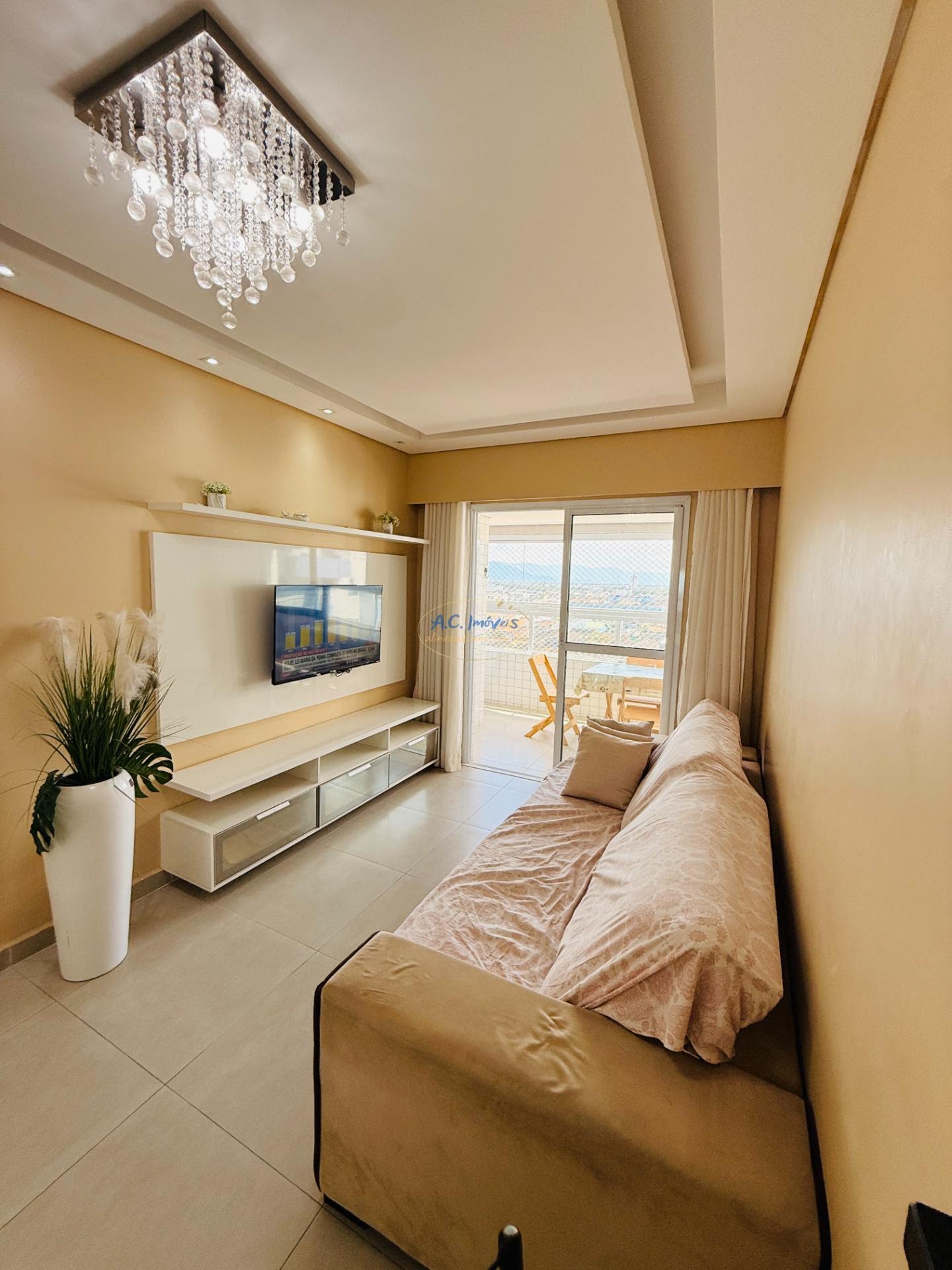 Apartamento à venda com 1 quarto, 1 suíte, 1 vaga e 59m² no Balneario Maracana, Praia Grande (SP) — foto 3 de 30