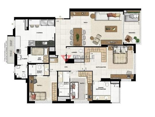 Apartamento à venda no Flamengo: 150m², 3 suítes, 2 vagas