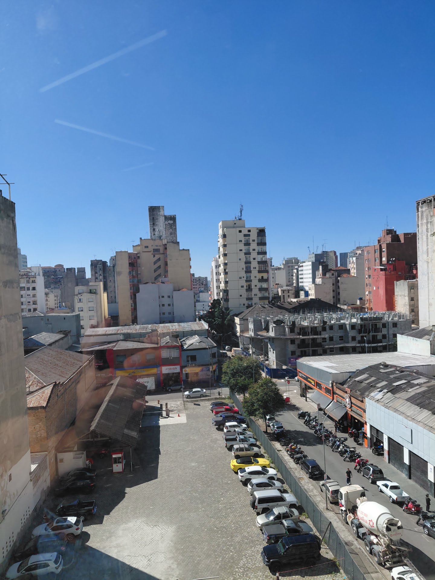 Vista da janela da sala