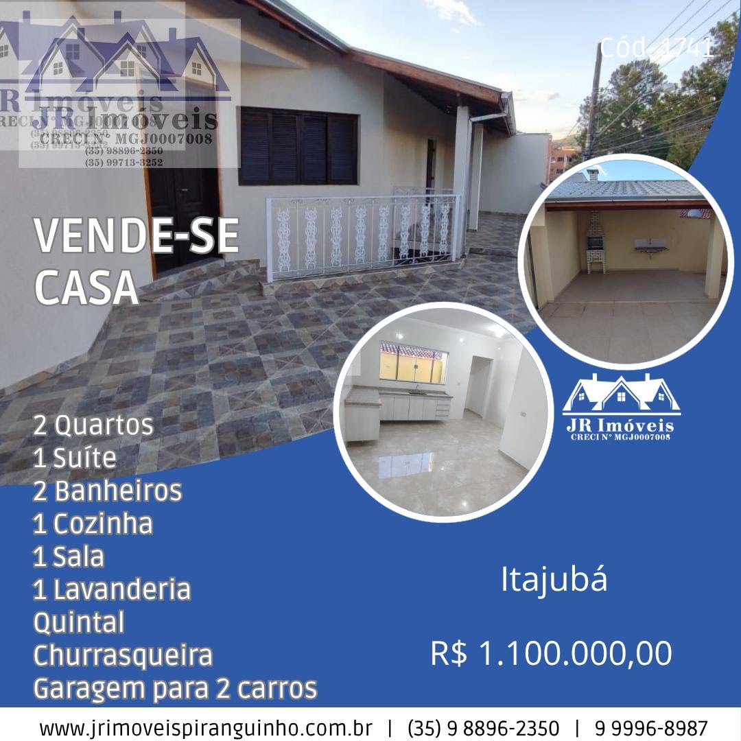 Casa à venda com 2 quartos, 1 suíte, 2 vagas e 280m² no Bps, Itajubá (MG) — foto 2 de 30