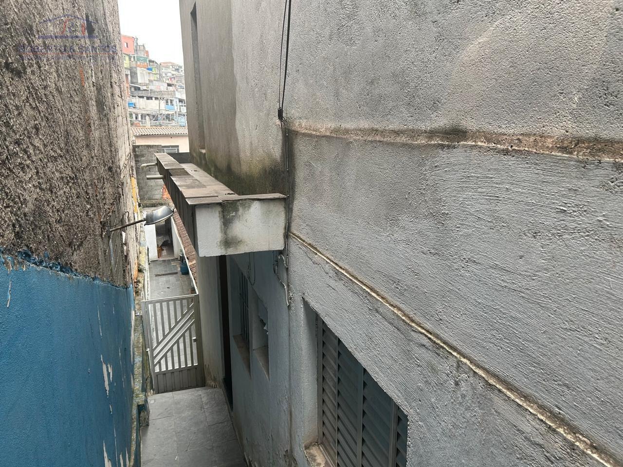 Entrada das casas
