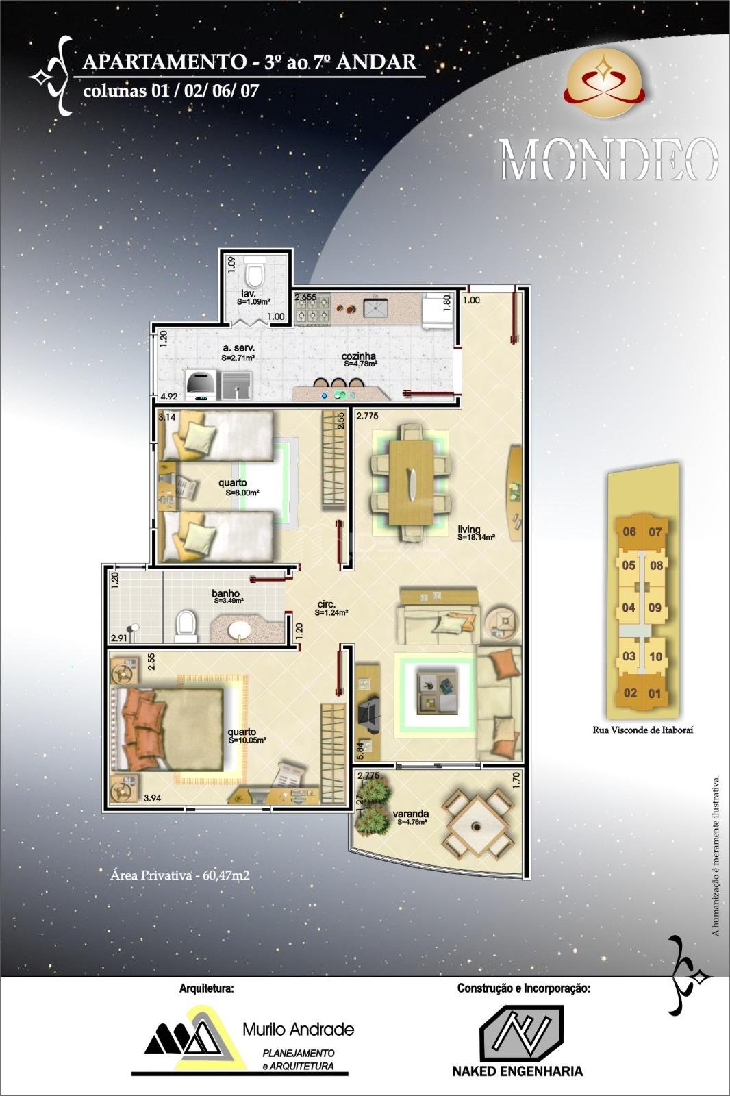 Apartamento à venda com 2 quartos, 2 banheiros, 2 vagas e 60m² no Parque João Seixas, Campos dos Goytacazes (RJ) — foto 14 de 14